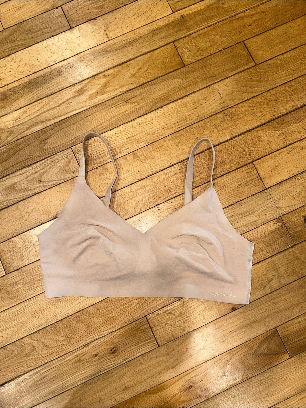 Woman’s Pink Victoria’s Secret bra bralette